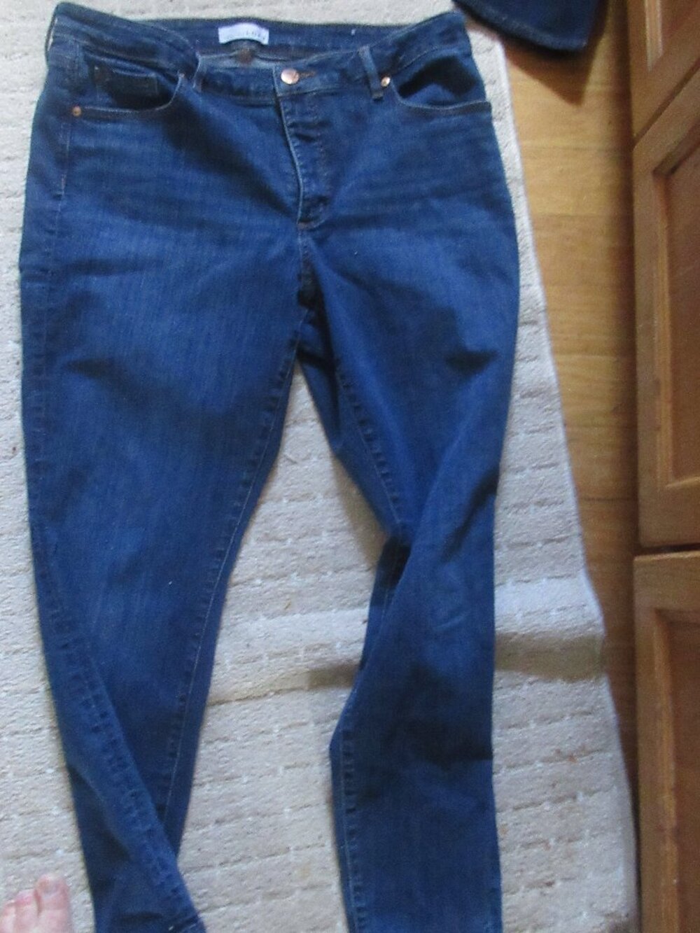 loft curvy skinny jeans ankle 32  14